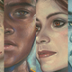 Laura, Shuri, Leia, and Dany as imagined by Ashly Lovett